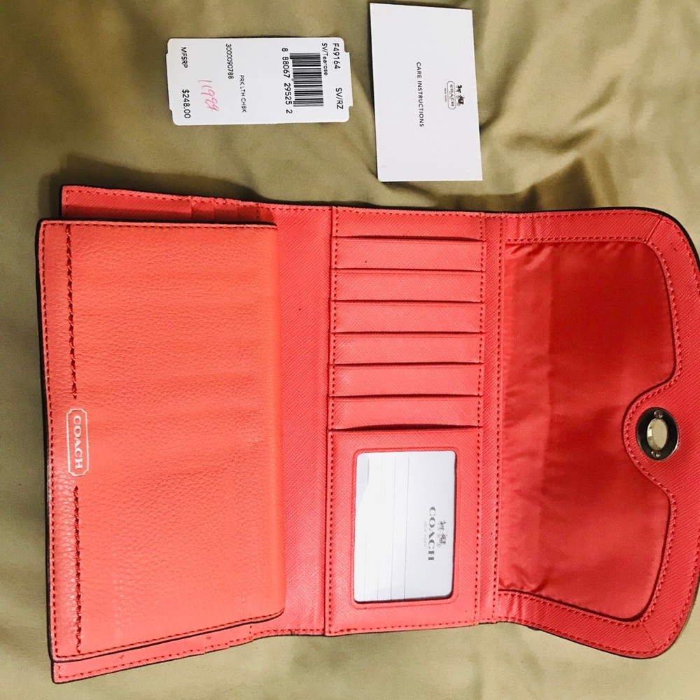 Coach wallet.
